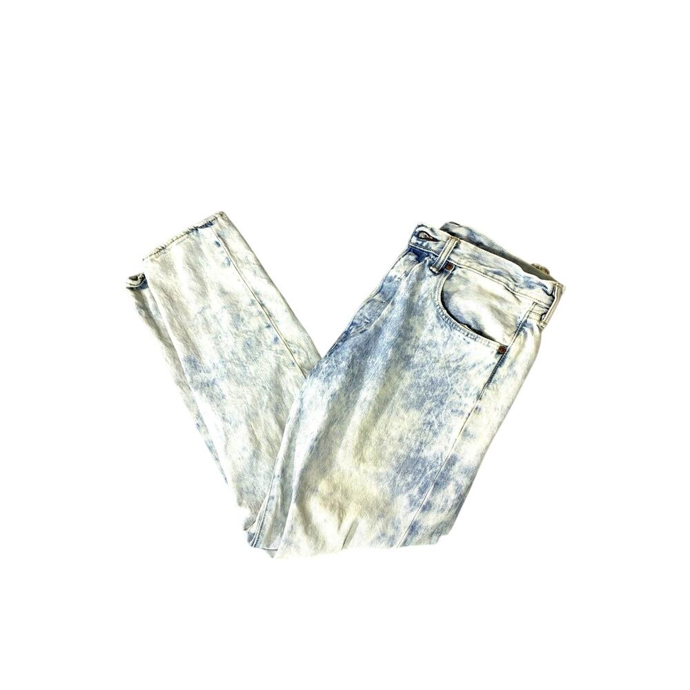Levi’s 501 Jeans W31 L30 Acid Wash Distressed Denim